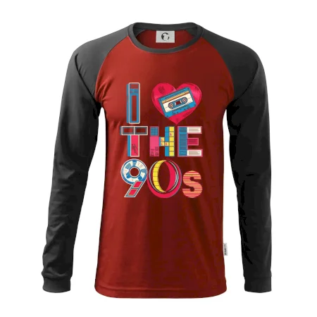 I love 90s - srdce a kazeta