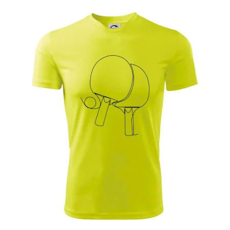 Pálky na stolní tenis jedním tahem