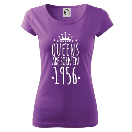 Queens are born in 1956