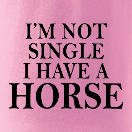 I have a horse - Nepotřebuji přítele
