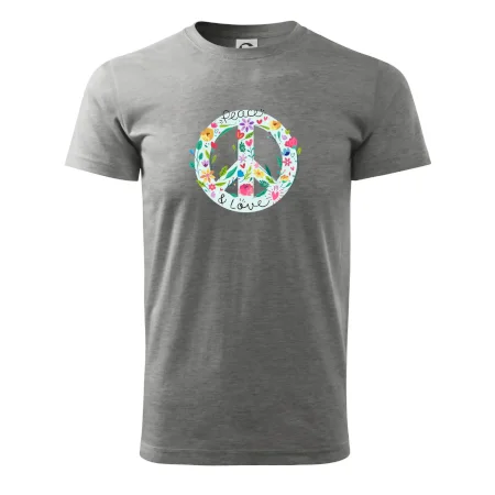 Peace and love symbol