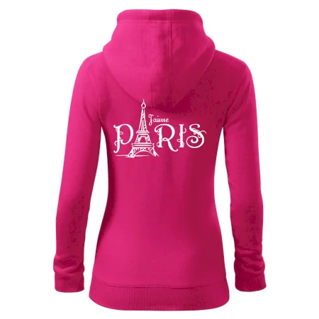 Paris nápis Eiffelovka rovný