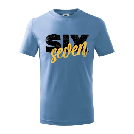 Six seven - písmo
