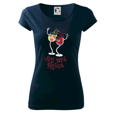 Best wine friends dancing (Pecka design)