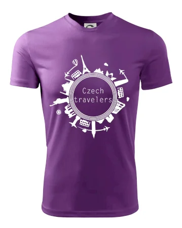 Czech Travelers jednobarevný