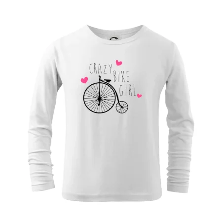 Crazy bike girl