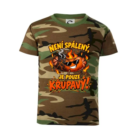 Není spálený, je pouze křupavý!