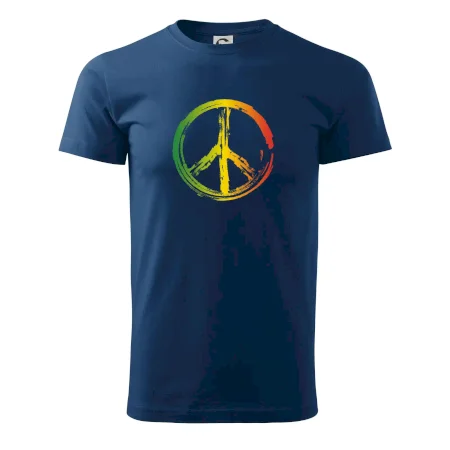 Peace symbol paint
