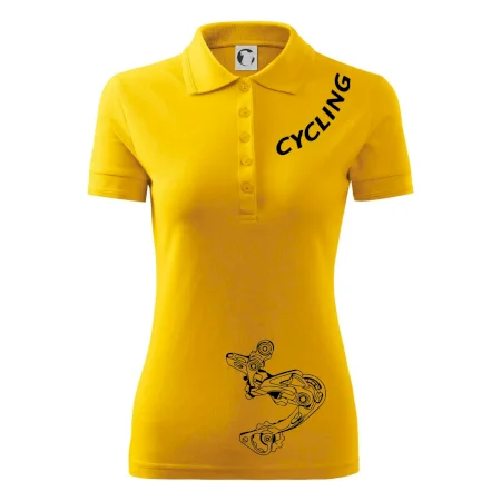 Cycling nápis šikmo