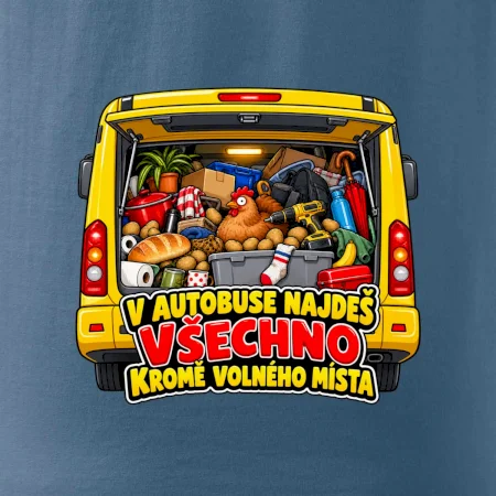 V autobuse najdeš všechno kromě volného místa