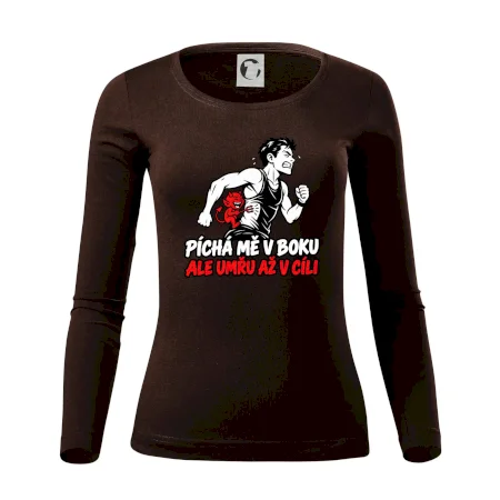 Běžec píchá mě v boku