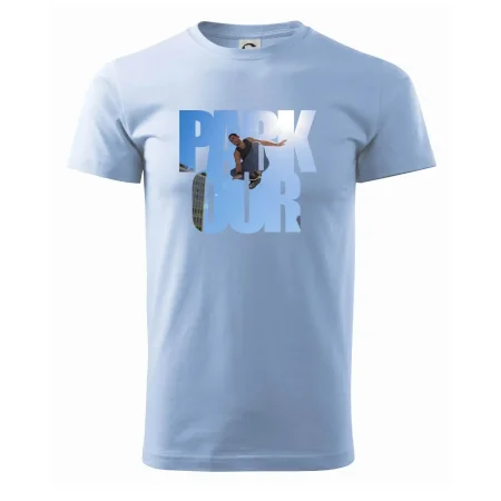Parkour nápis nebe