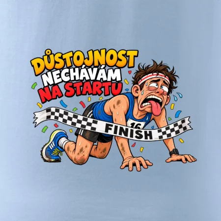Běžec důstojnost nechávám na startu