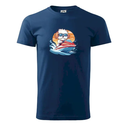Bišonek na vodním skútru