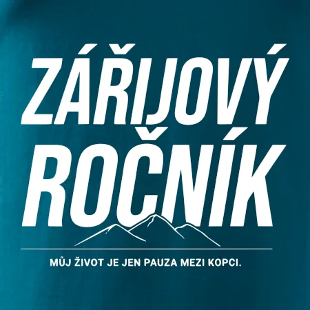 Zářijový ročník. Můj život je jen pauza mezi kopci.