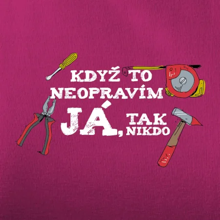 Když to neopravím já, tak nikdo barevné