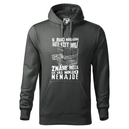 K řidiči náklaďáku buďte vždy milý