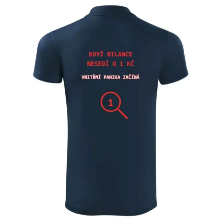 Bilance nesedí o 1 Kč