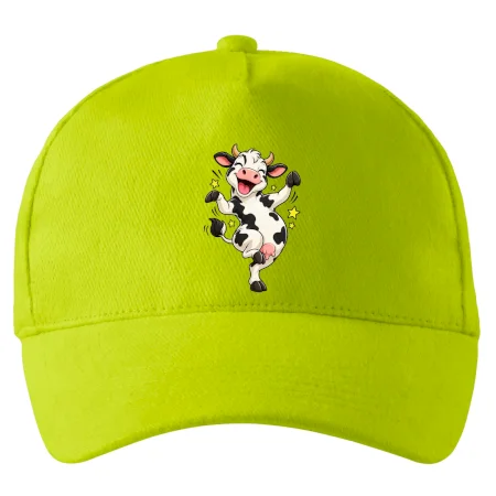 Veselá tančící kráva