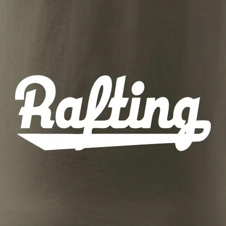 Rafting nápis