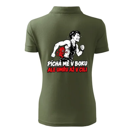 Běžec píchá mě v boku