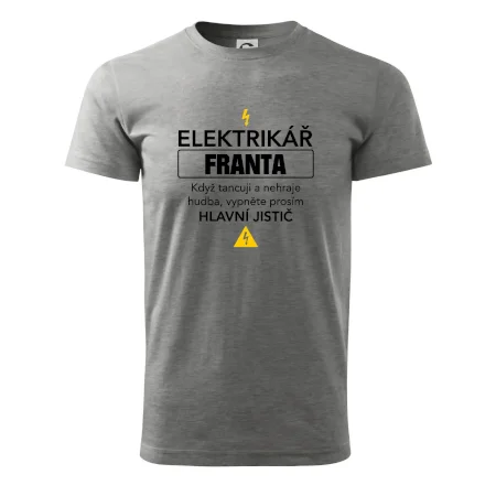 Jméno - Elektrikář - hlavní jistič