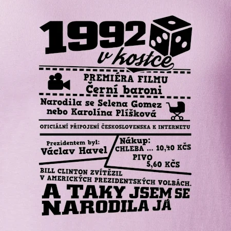 1992 v kostce