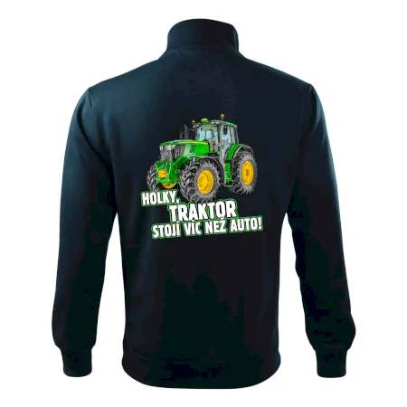 Holky, traktor stojí víc než auto