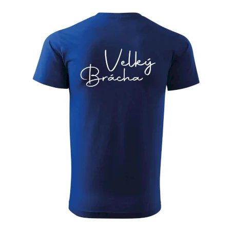 Velký brácha - nápis na zádech