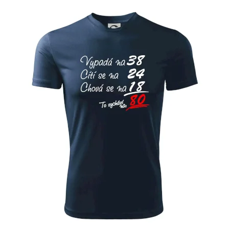 Vypadá, cítí se, chová se - 80 let