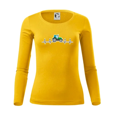 Traktor barevný ekg