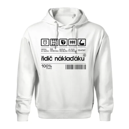 Čárový kód řidič náklaďáku
