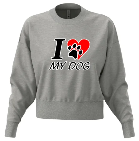 I love my dog - nápis