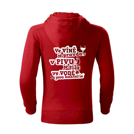Ve víně je pravda, v pivu síla, ve vodě bakterie