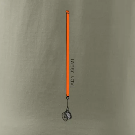 Tady jsem deko bójka oranžová s potápěčskou cívkou
