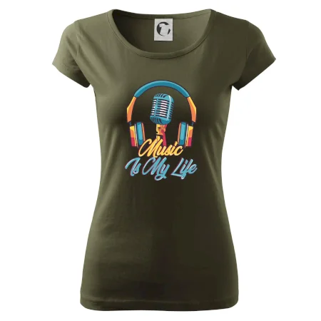 Music is my life sluchátka
