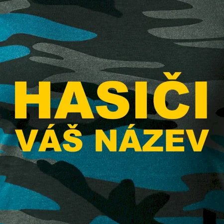 Hasiči - žlutý nápis - váš název sboru