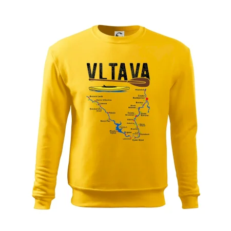 Mapa řeky Vltavy