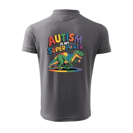 Stojící Rex Autism is my superpower
