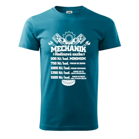 Mechanik - hodinová sazba