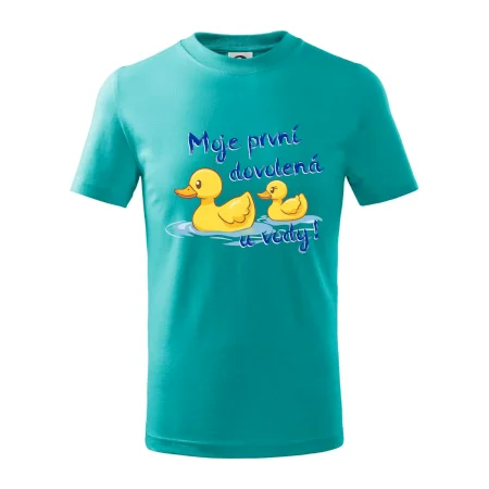 Moje první dovolená u vody - holčička
