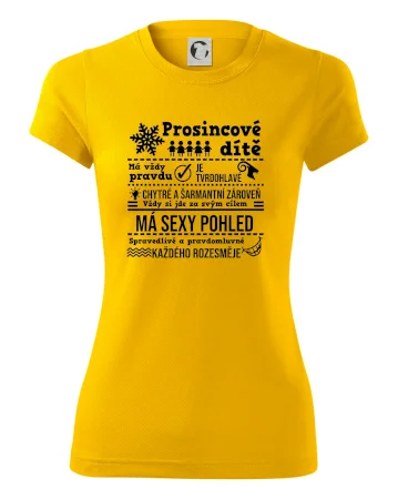 Narozeniny prosinec
