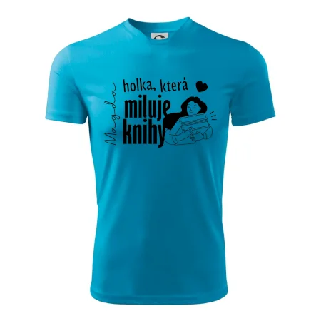 Černobílá holka, která miluje knihy - Vaše jméno