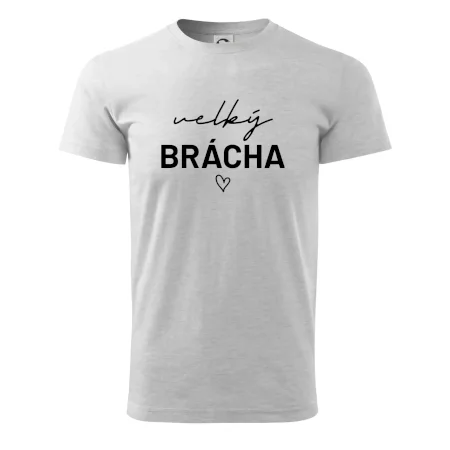 Velký brácha - nápis na prsou