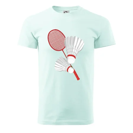 Badminton - pálka a košík