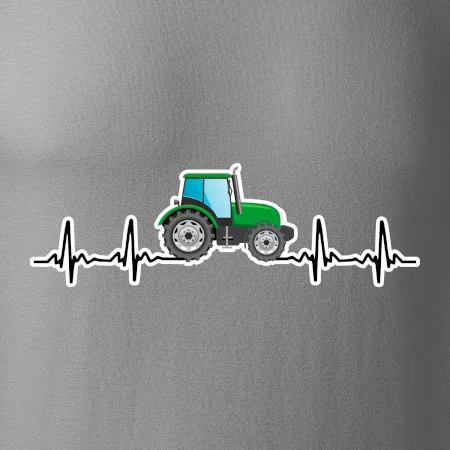 Traktor barevný ekg
