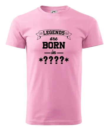 Legends are born in vlastní ročník