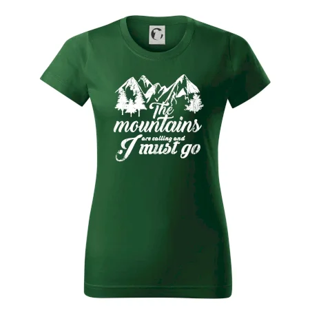 The mountains are calling and i must go