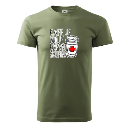 Kafe je moje krevní skupina