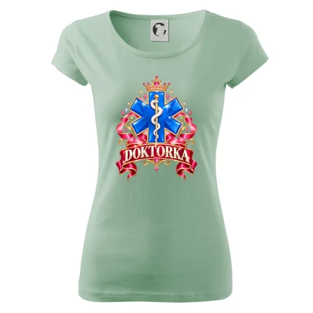 Doktorka - stuhy a kříž